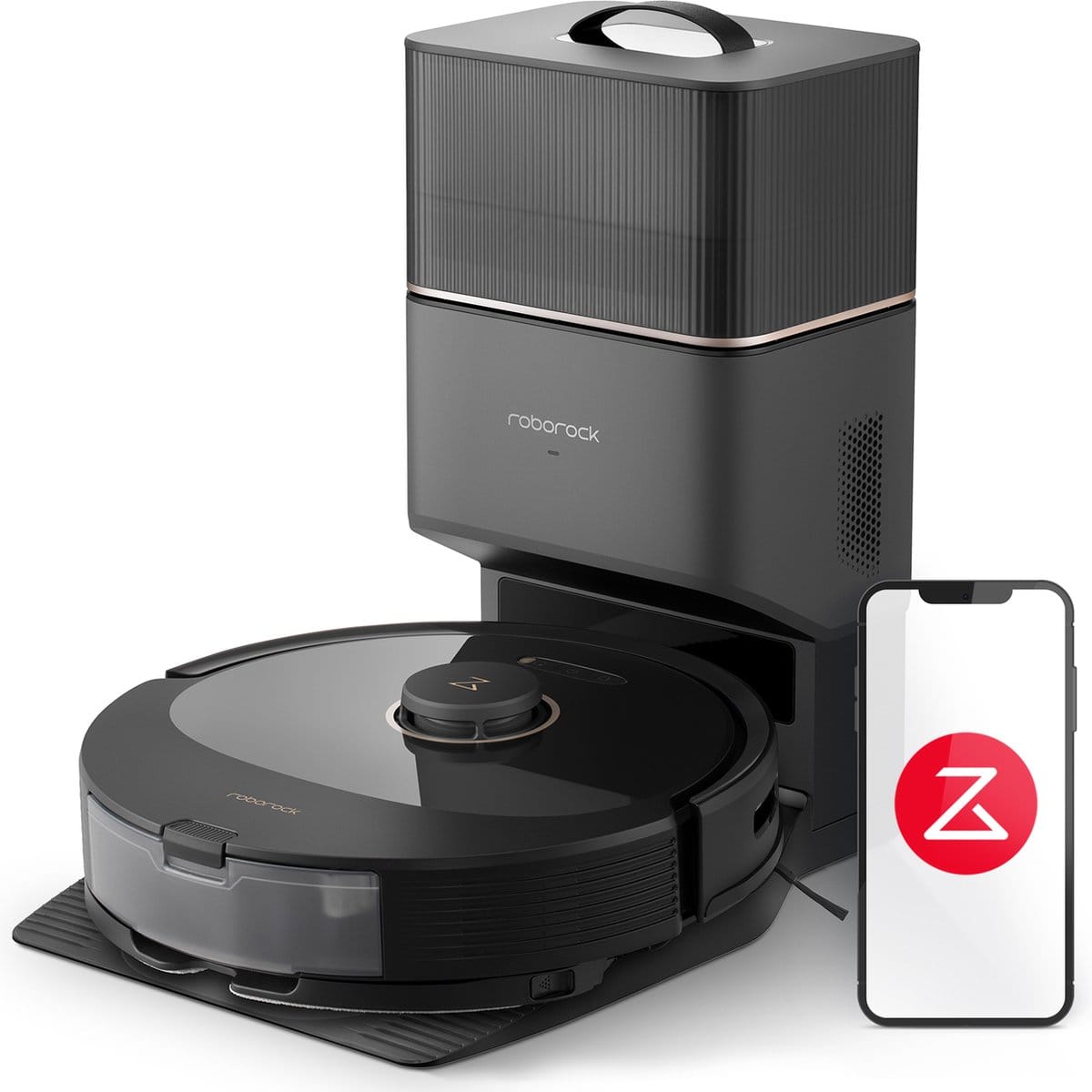 Robot stofzuiger Roborock Q8 Max Plus met dweil, onze ervaring
