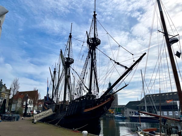 VOC Schip Halve Maen: Museum in Enkhuizen