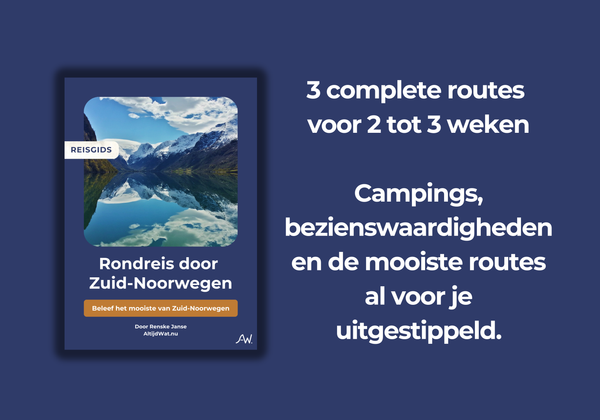 Reisgids rondreis Zuid-Noorwegen – 3 complete routes voor 2 tot 3 weken